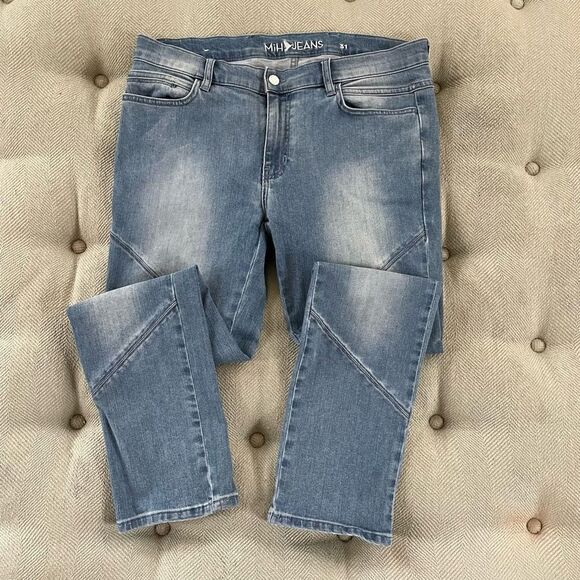 MIh Jeans Paris Roadster Whistler Slim Leg Mid Rise 31 - Picture 1 of 10